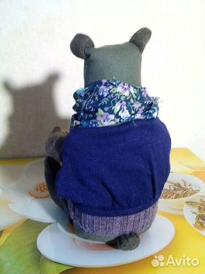 Мишка.ручная работа