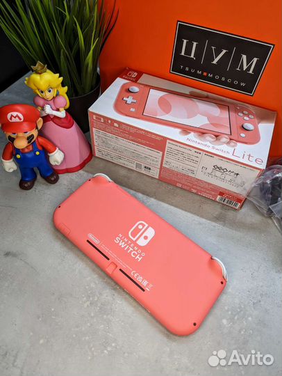 Nintendo Switch Lite Прошитая (Чип) Новая Гарантия