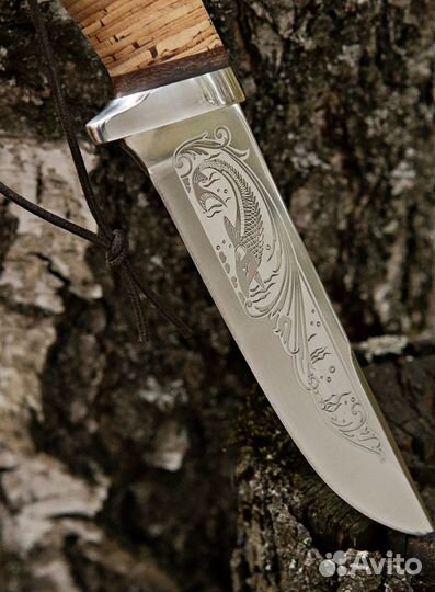 Нож охотничий ручной работы 