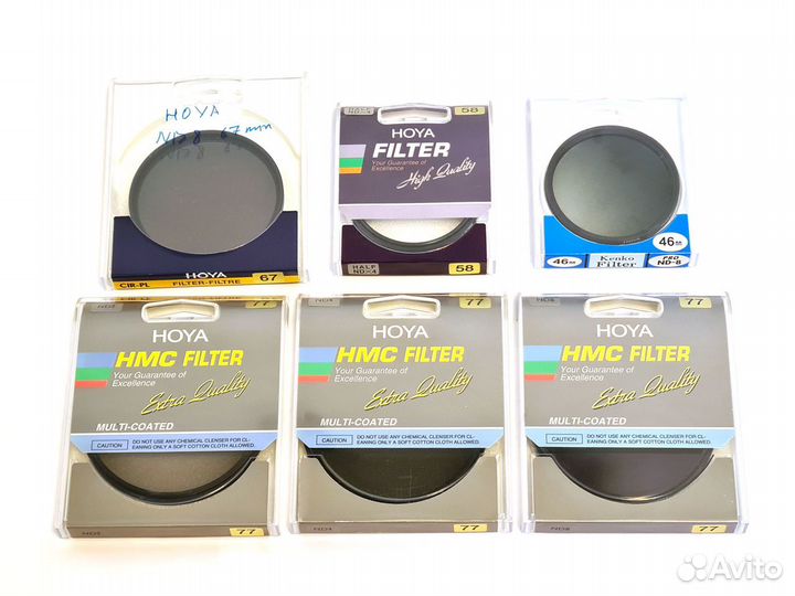 Нейтральные (ND) фильтры Hoya (Япония)