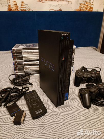 Sony PlayStation 2 Fat + 26 игр