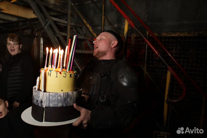 День рождения: экшн-игы, ведущий, фотосъемка