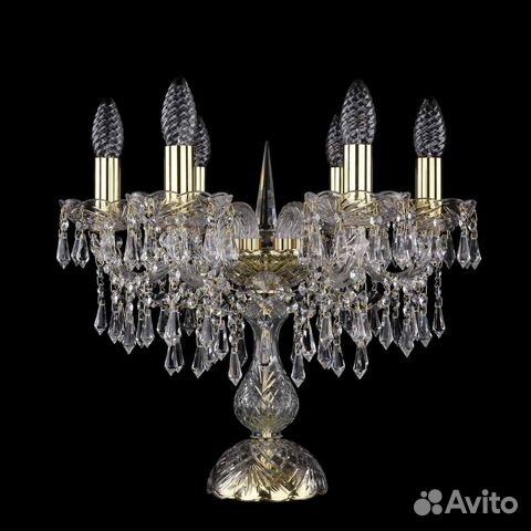 Светильник настольный металлический