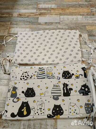 Бортики в детскую кроватку