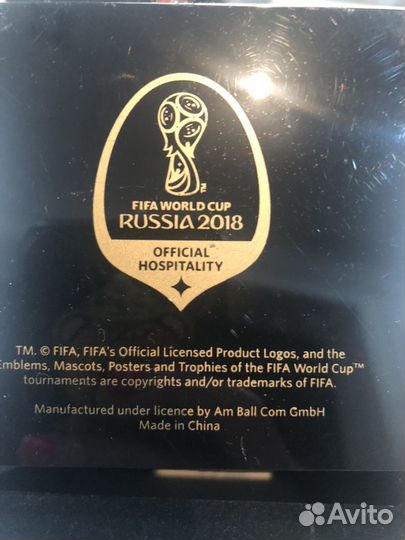 Сувенирный кубок fifa -2018 г. 11 матч. Германия