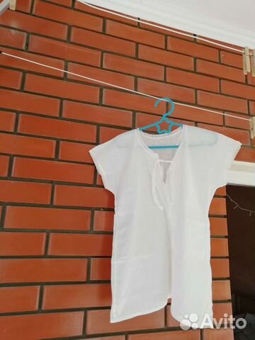 Крестильная рубашка на ребёнка 1,5-2 года