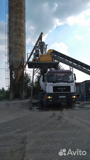 Бетон от производителя, раствор, насос 37м