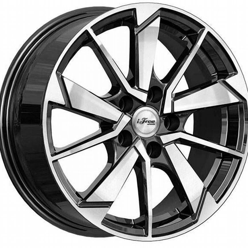 Диски iFree Зиплайн 6.5x16 5x108 ET35 D67.1 Блэк Джек