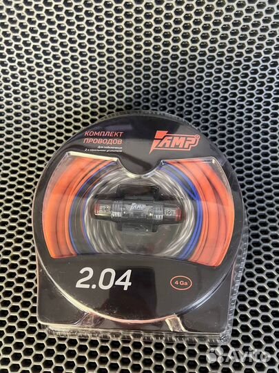 Комплект проводов для подключения сабвуфера AMP