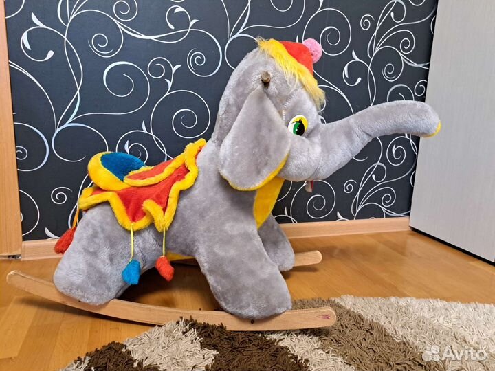 Детская качалка слон