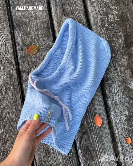 Капор (капюшон) из мериноса