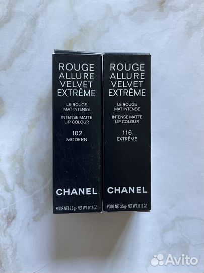 Помада chanel rouge allure velvet extrême
