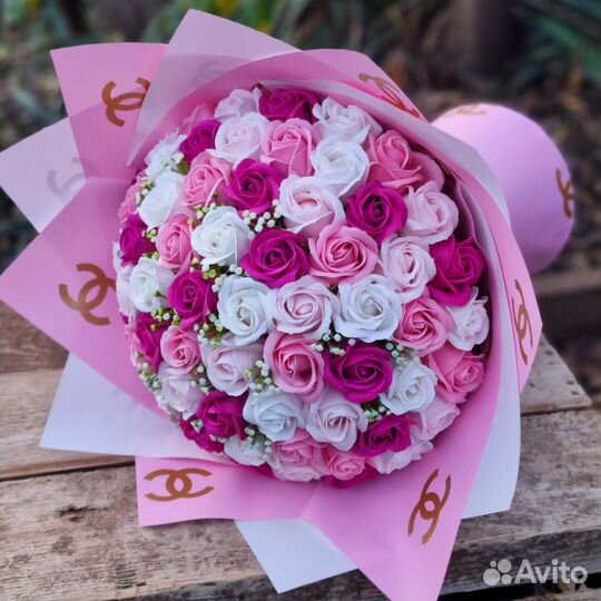 Букет из мыльных роз с доставкой