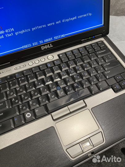 Ноутбук dell latitude D 620