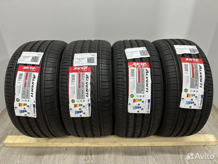 Zeta Alventi 235/40 R18 и 265/35 R18 96Y