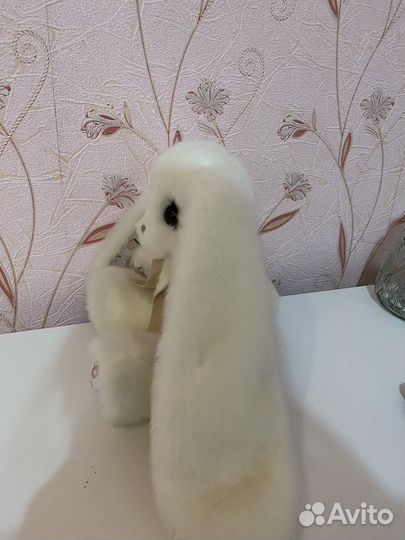 Мягкая игрушка заяц Pigletto ручной работы