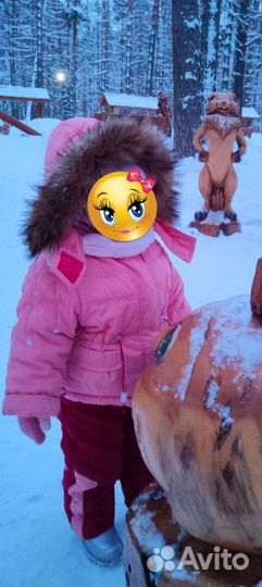 Костюм для девочки зима