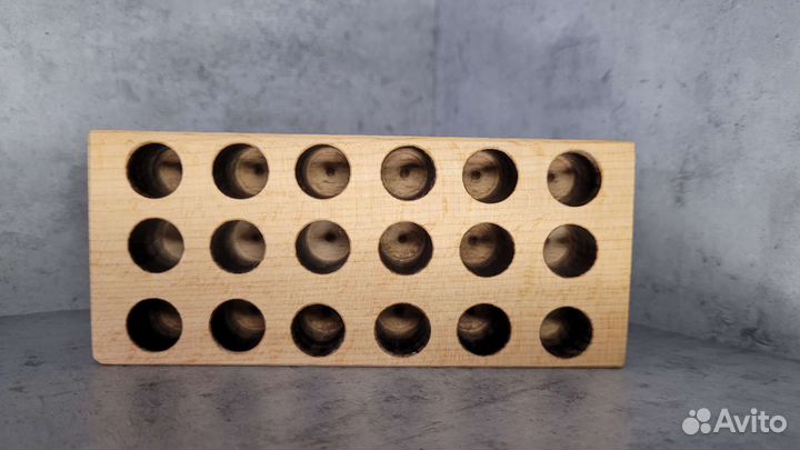 Подставка для духов деревянная из бука