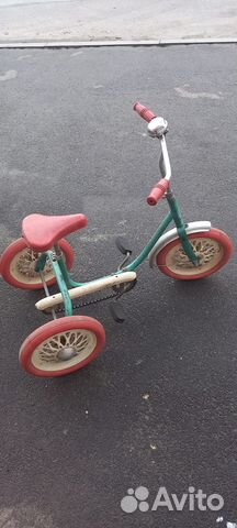 Детский трехколесный велосипед бу
