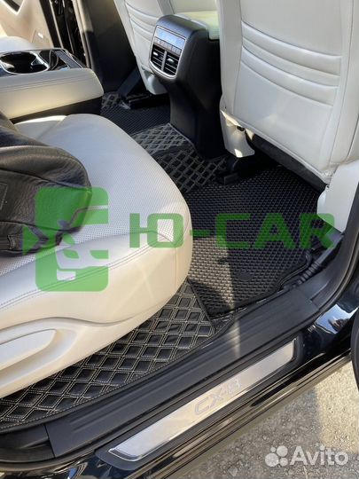 Автомобили 3d коврики из экокожи для Mazda cx 8