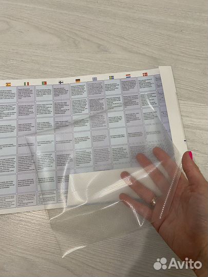 Водорастворимая канва dmc