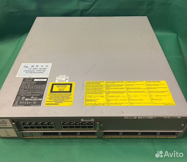 Коммутатор Cisco 4948 WS-C4900M+ WS-X4920-GB-RJ45