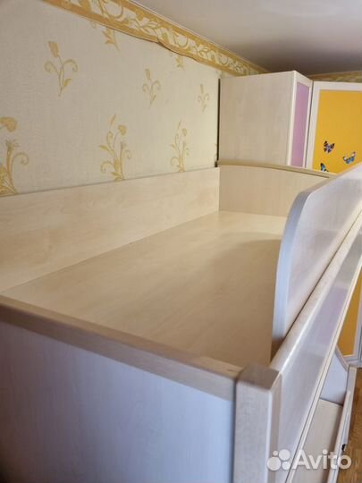 Детская мебель infiniti для девочки, 2х/яр.кровать