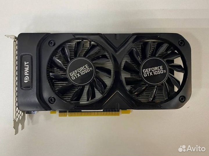 Видеокарта GTX 1050Ti Palit Dual 4Gb