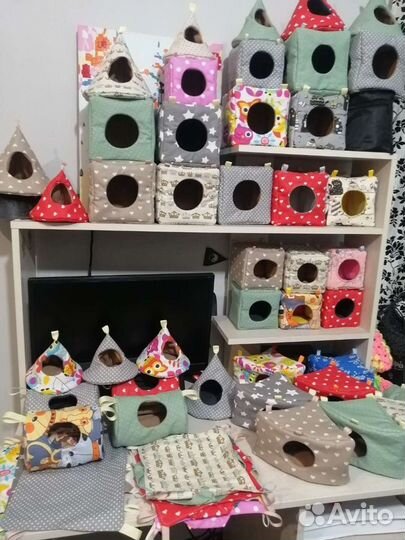 Домик гамак туннель для грызунов