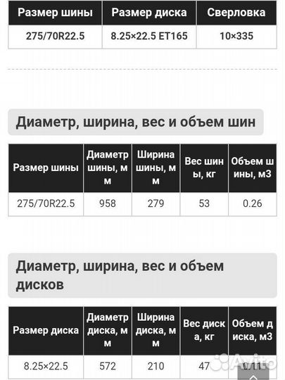 Колеса грузовые Кама NR201, 275/70, R22,5