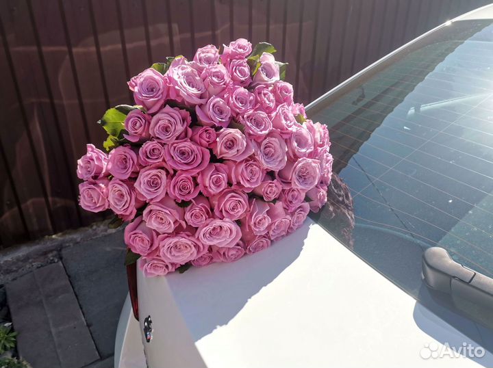 101 роза с доставкой, букет роз с доставкой