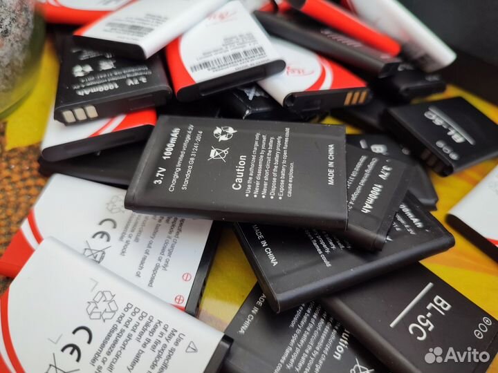 Аккумуляторы Nokia BL-5C б/у 10 шт