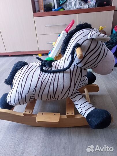 Игрушка качалка Зебра