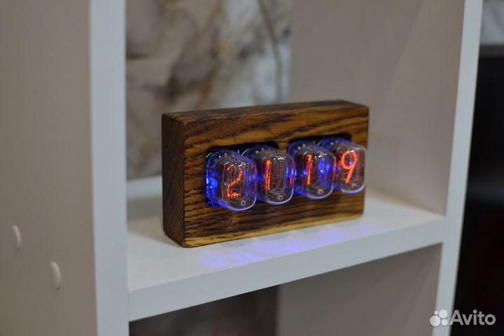 Часы ламповые ин-12