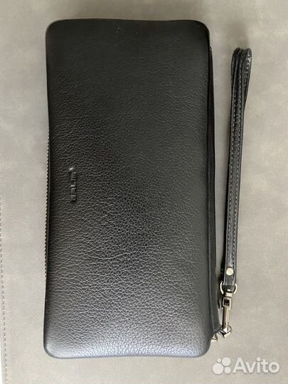 Мужской кожаный клатч