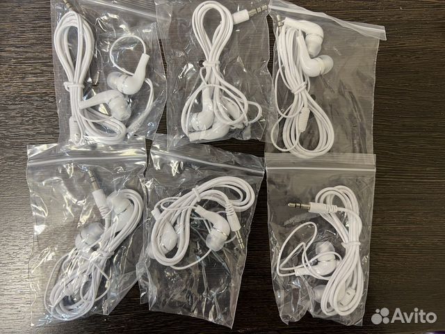 Вакуумные наушники 3.5мм