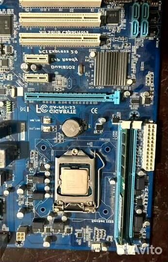 Матплата с процессором