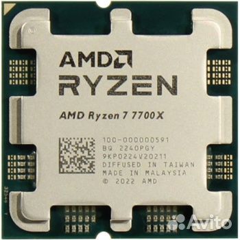 AMD ryzen 7 7700X OEM (100-000000591) новая с гара