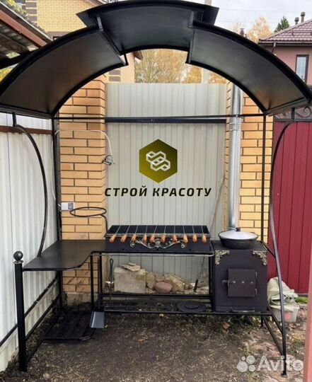 Мангалы с крышей