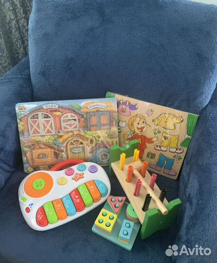 Развивающие игрушки монтессори