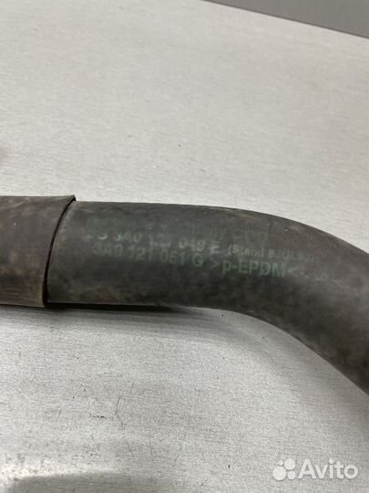 3a0121056g патрубок системы охлаждения vw audi