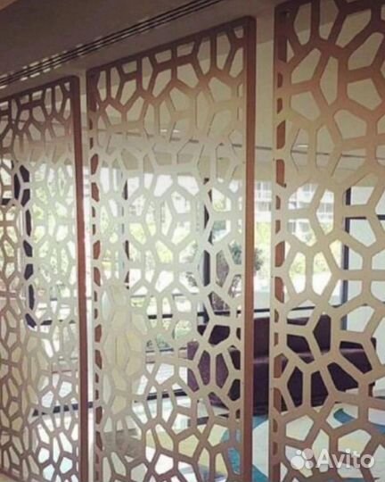 Перегородки декоративные резные, новые
