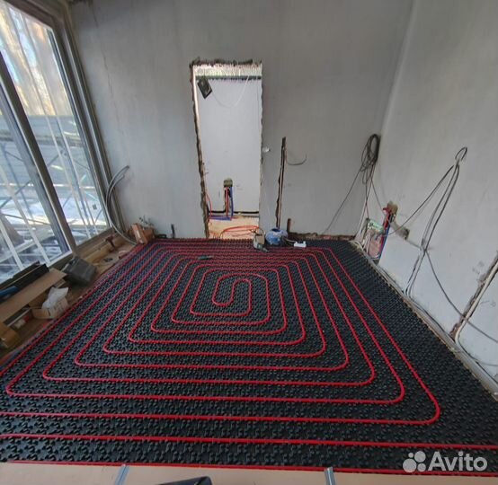 Монтаж водоснабжение и отопление