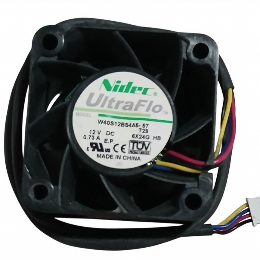 [W40S12BS4A5-57] Вентилятор Nidec 12v 40x40x28 Мм W40s12bs4a5-57
