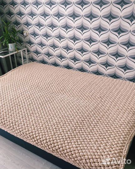 Плед ручной работы