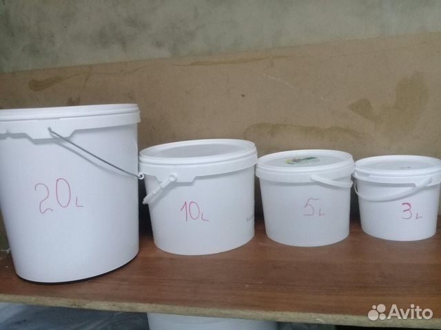 Ведра пластиковые 3 л