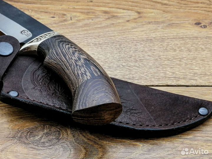 Нож Скиф из стали 95Х18 со следами ковки