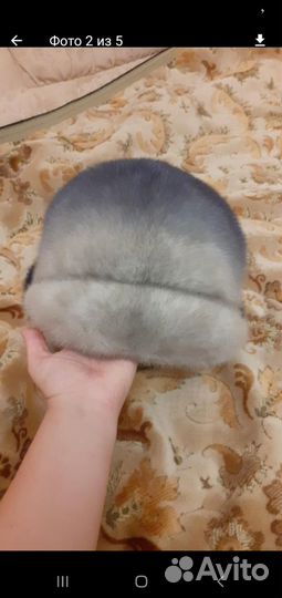 Норковая шапка