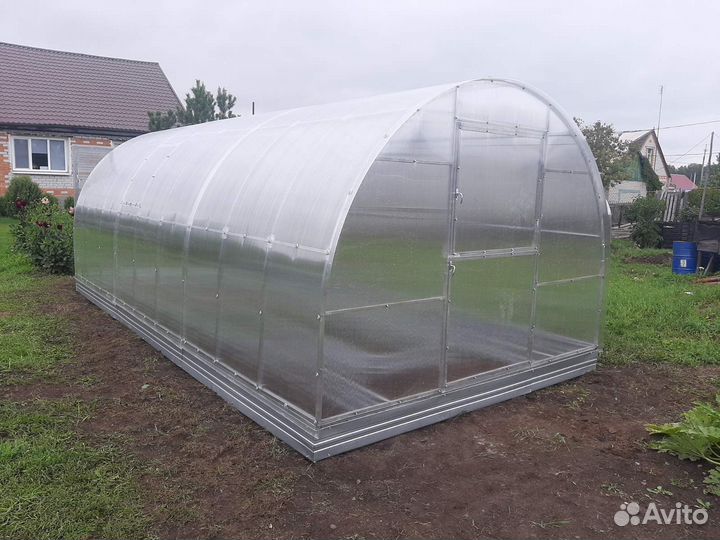Теплица оцинкованная 3 на 12 с монтажом