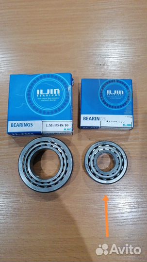 Подшипник ступицы hyundai Porter передней наружный